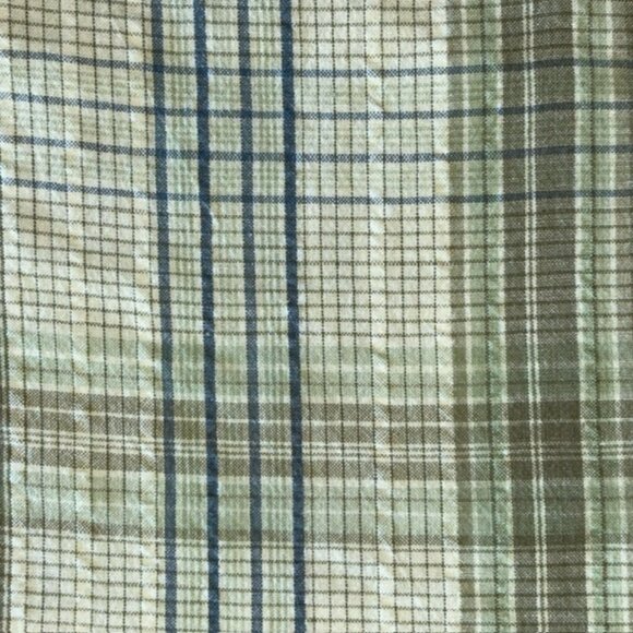 TAYLOR & HENRY WOVENS 100% COTTON XL Short Sleeve Button Front Shirt - Picture 6 of 8